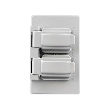 Placa Intemperie 2 Salidas marca Eagle