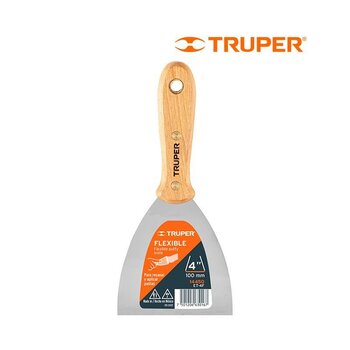Espátula Flexible Truper 4 pulg ET4F