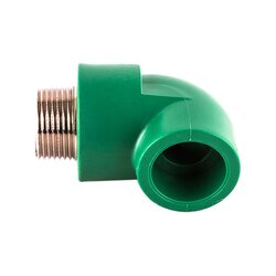 Codo Tuboplus Rosca Exterior 90 grados x 1/2 pulg