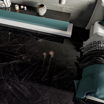 Piso Milán Tendenzza 60 x 120 cm Nero