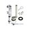 Juego Reparación WC Completo PVC SIAMP