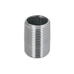 Niple Galvanizado 10 mm 3/8 Rosca Corrida