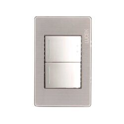 Placa 1 Apagador Escalera 1 Apagador Sencillo Lucek BP023MP