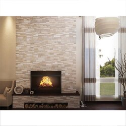 Muro República Daltile 18 x 50 cm Cream