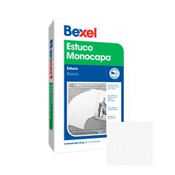 Estuco Monocapa Bexel Blanco 40 kg