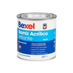 Barniz Sellador Acrílico Bexel Bexsil Transparente 250 ml