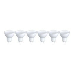 Lámpara LED MR16 5 W Estevez Luz Cálida 6 Piezas Lámpara LED MR16 5 W Estevez Luz Cálida 6 Piezas