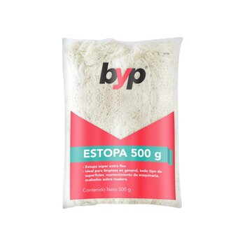 Estopa Blanca marca BYP Modelo EST05 500 gr