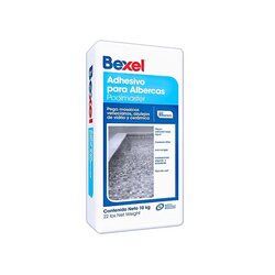 Adhesivo marca Bexel Veneciano Blanco 10 kg