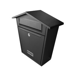 Buzón Handy Home Acero Galvanizado 37 x 36 x 13 cm Negro