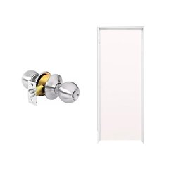 Paquete Puerta Lamina Lisa 70 x 210 cm