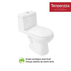 Sanitario una Pieza Bellagio marca Tendenzza Blanco
