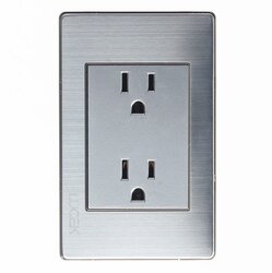 Placa 3 Módulos Contacto Doble marca Lucek modelo BP06MP