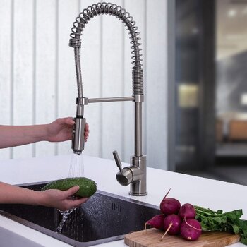 Monomando Profesional Fregadero Helvex E-305-AAI