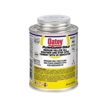 Pegamento CPVC Otto ¼ 236 ml Amarillo Flowguard