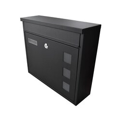 Buzón Handy Home Acero Galvanizado Negro