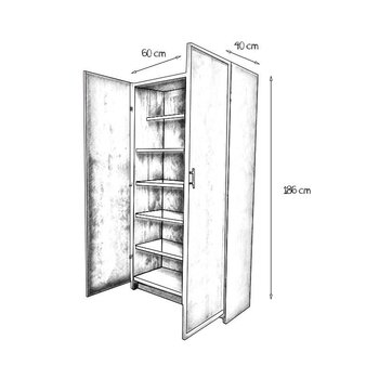 Alacena Pino .60 x .30 x 1.80 MT