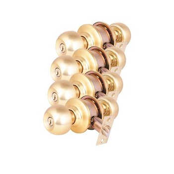 Promoción 4X3 Cerraduras Gamma Satinadas Baño