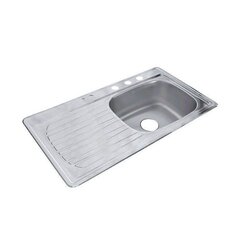 Fregadero marca Eb Técnica 101 x 54 cm 1 Tina 1 Escurridor