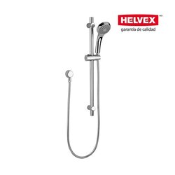 Regadera Manual 5 Chorros Altura Deslizable Helvex RM-29