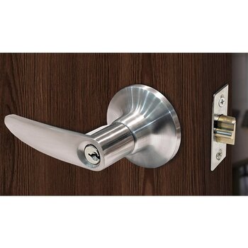 Cerradura Recámara Granito Níquel Satinado