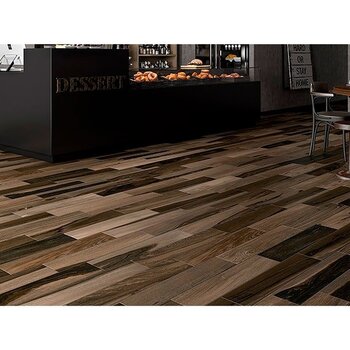 Piso Brazilian Daltile 15 x 66 cm Brown GBR3
