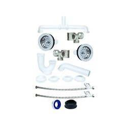 Paquete Instalación Fregadero Rugo 2 Tarjas