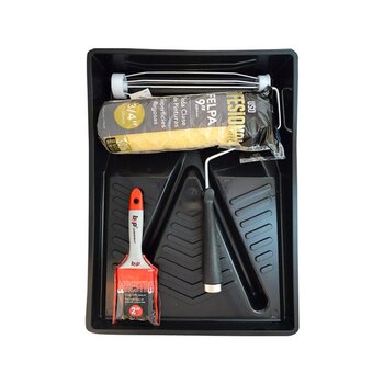 Kit Rodillo, Brocha 2" y Charola marca Byp 1¼ pulg