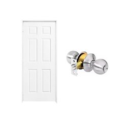 Paquete Puerta Lamina Clásica 80 x 210 cm