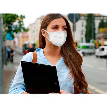 Mascarilla KN95 95% Eficiencia 2 Piezas