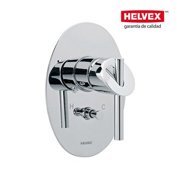 Monomando Helvex Regadera Tina Regadera Desviador Nuva E47