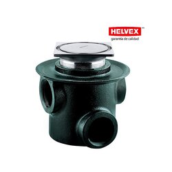 Coladera Tres Bocas Helvex Desagüe Cuadrado 134235CHLI