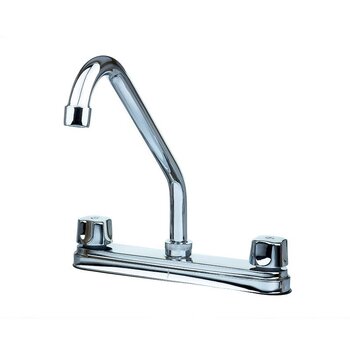 Mezcladora para Fregadero Tauro Cromo 8I