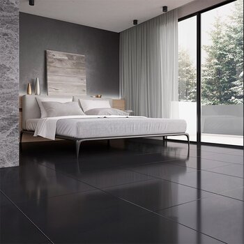 Piso Nero Tendenzza 60 x 60 cm Negro Rectificado