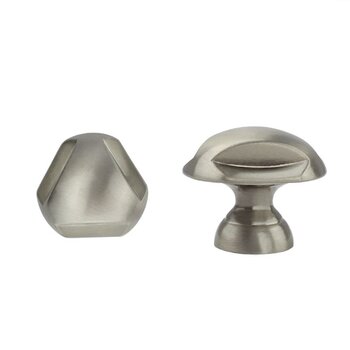 Jaladera Handy Home Botón Níquel Satinado 3811