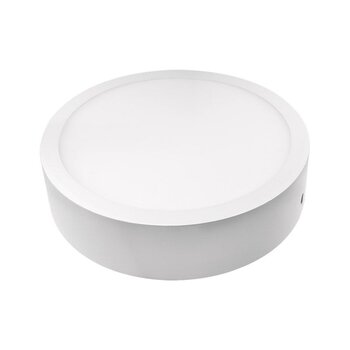 Luminario Led Sobreponer Luz Blanco Neutro 12 W Drum Estevez