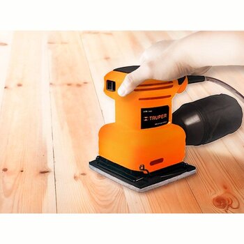 Lijadora Orbital ¼ Hoja Profesional Truper 200 W