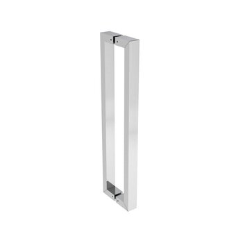 Jaladera Puerta Tipo L Acero Inoxidable 60 cm