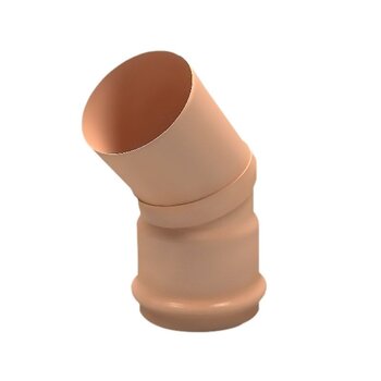 Codo PVC Alcantarillado 45 x 6 160 mm