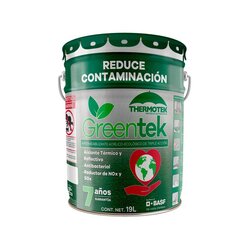 Impermeabilizante Acrílico Greentek Thermotek 7 A Blanco 19 Lt