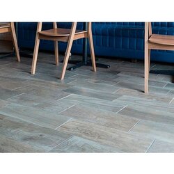 Piso Emblem Daltile 18 x 50 cm Grey EM03