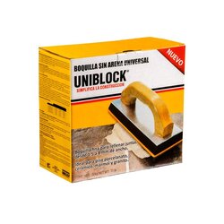 Boquilla Uniblock sin Arena 5 kg Plata