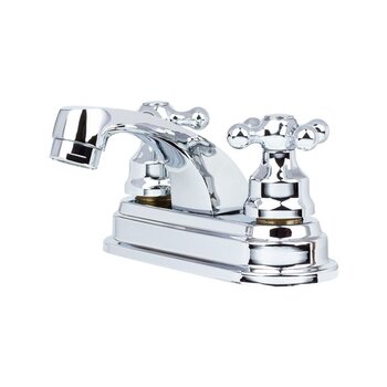 Mezcladora para Lavabo Rugo Cruceta Cromo