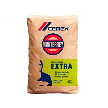 Cemento Gris Cemex Extra 50 kg