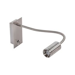 Luminario Led lect. dirigible Reading Estevez níquel sat. 5W Luminario Led lect. dirigible Reading Estevez níquel sat. 5W