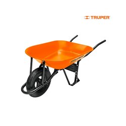 Carretilla Truper 4.5 pies Calibre 20 Naranja