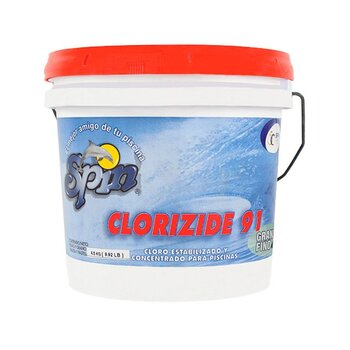 Tricloro Clorizide 91 Polvo 4.5 Kg Spin Químico Alberca
