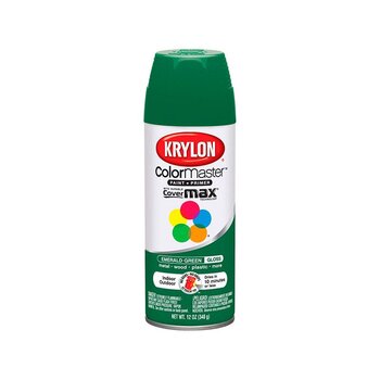 Pintura Aerosol Krylon Verde Esmeralda Brillante 350 mL