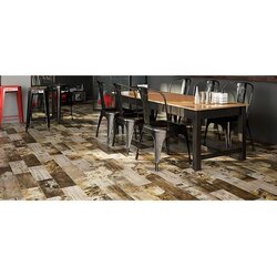 Piso Antique Wood Daltile 18 x 50 cm Ocre