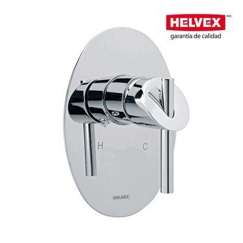 Monomando Regadera Tina Helvex sin Desviador Nuva E-46